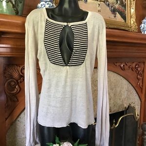 Lily McNeal Linen Top